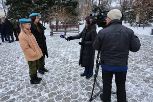 Астраханские патриоты приняли участие в акции памяти, посвященной 80-летию полного снятия блокады Ленинграда